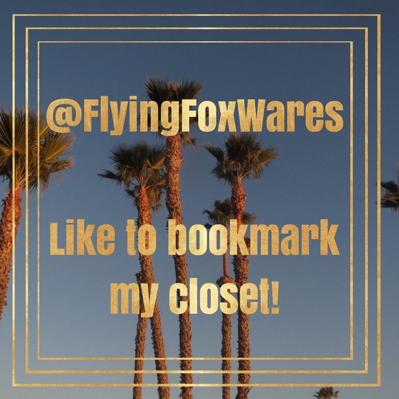 Like for Sale Notices & to Bookmark my Closet! - Picture 3 of 3